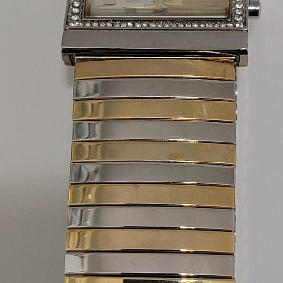 Gramercy Silver Tone White Stainless Steel Dress Watch